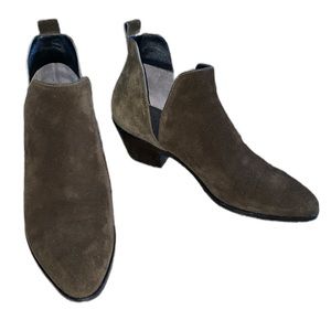 Sigerson Morrison Brown suede ankle boots boho